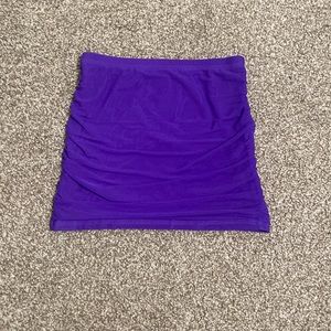 Purple skirt